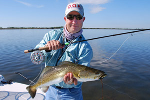 Sight-fishing redfish on lures